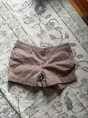 Old Navy Casual Cuffed Brown Shorts